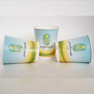 تولید عمده لیوان کاغذی مقاوم در برابر نشت برای شرکت آوان بذر آسمان
